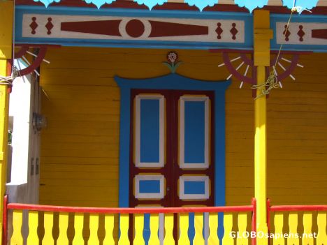 Postcard Front porch