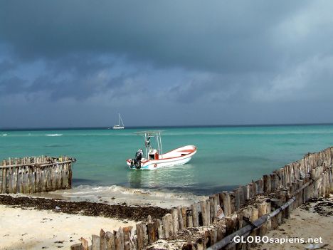 Postcard Storm clouds