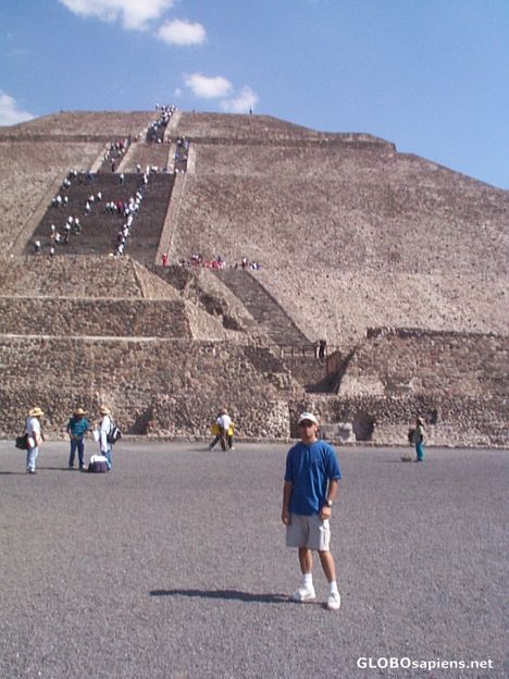 Postcard The Sun Pyramid