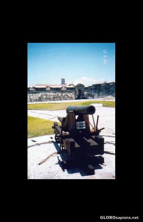 Postcard The fort of San Juan de Ulua