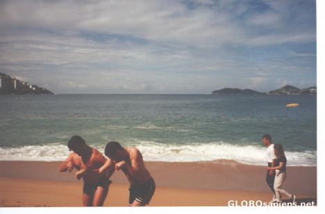 Postcard Muscle Beached Wales!!