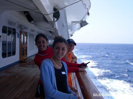 Postcard In our way to Cozumel onboard of 
