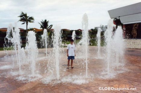 Postcard Dancing fountains