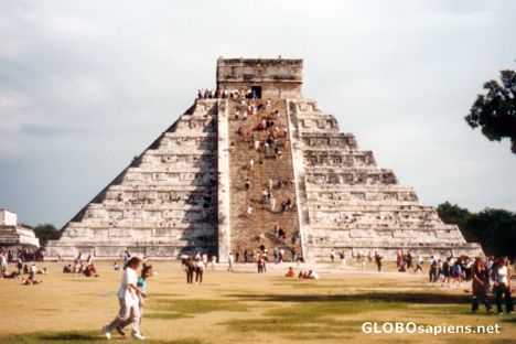 Postcard Kukulkan's Pyramid