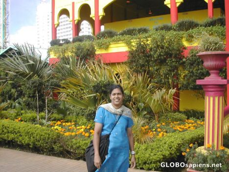 Postcard In Genting outdoor theme park