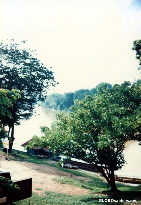 Postcard Kuala Tembeling Jetty