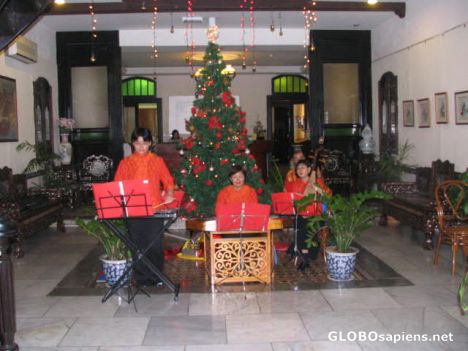 Postcard X-mas in Malacca