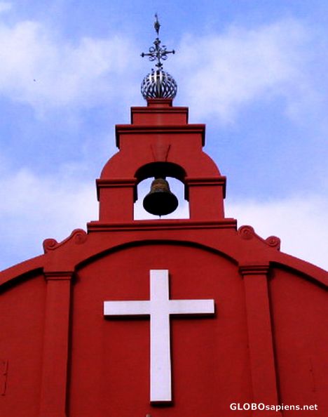 Postcard The red top