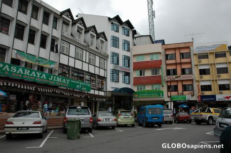 Postcard Brinchang Town