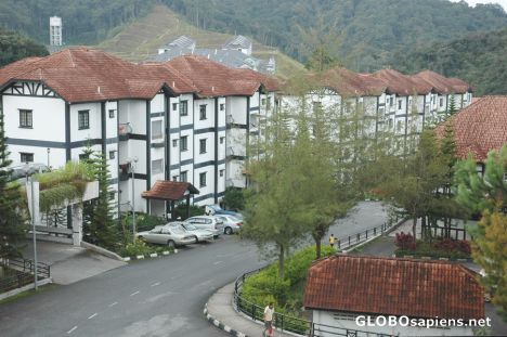 Postcard View from our room - Tanah Rata