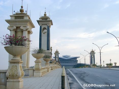 Postcard Impressions of Putrajaya - Seri Gemilang Bridge