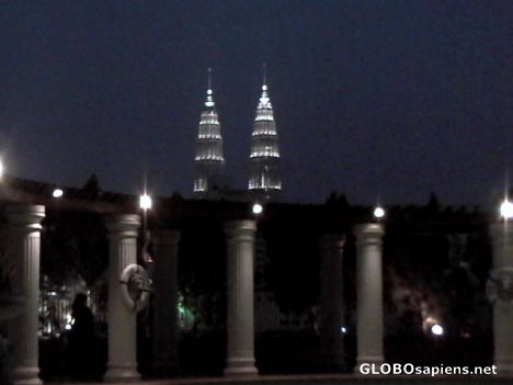 Postcard KL at Night