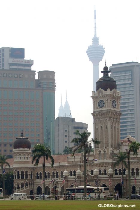 Postcard City Skyline from Dataran Merdeka