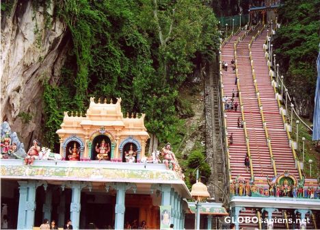 Postcard Batu Caves