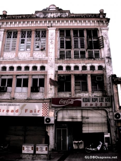Postcard the coffee house