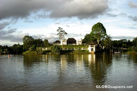 Postcard Fort Margherita, North Kuching City