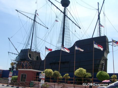 Postcard Replica of Portuguese ship