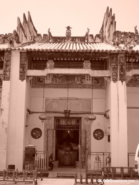 Postcard Entrance to the Temple