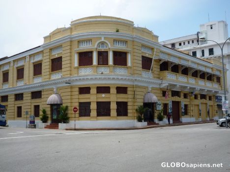Postcard Renovated old chambers turned into College