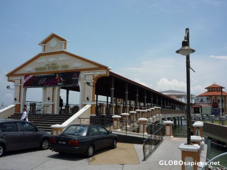 Postcard Church St. Pier