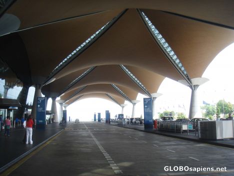 Postcard Departure area of KLIA