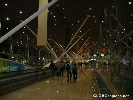 Postcard Kuala Lumpur airport