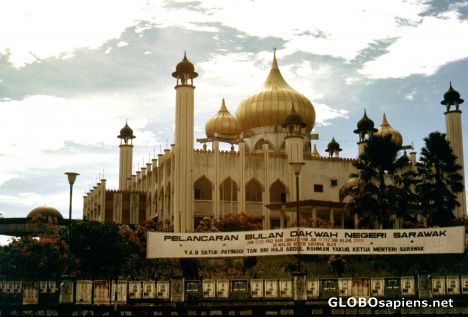 Postcard Malaysia, Boeneo, Kuchin