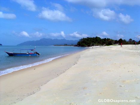Postcard Pantai Cenang Beach