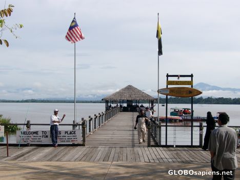 Postcard Jetty at the Bukit Merah Lake