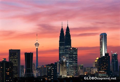 Postcard Kuala Lumpur Panorama