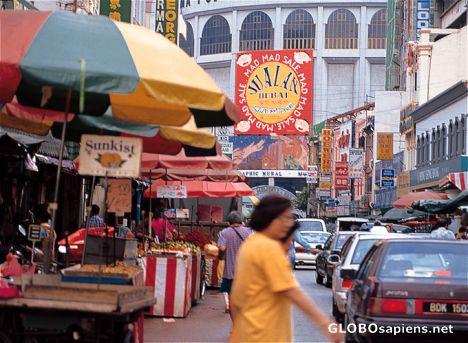 Postcard Kuala Lumpur - China Town