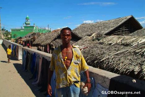 Postcard Ilha de Mocambique - Merchant