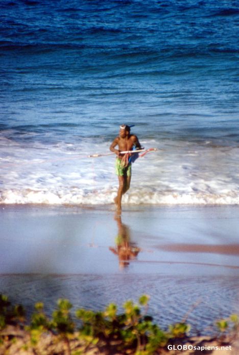 Postcard Fisherman
