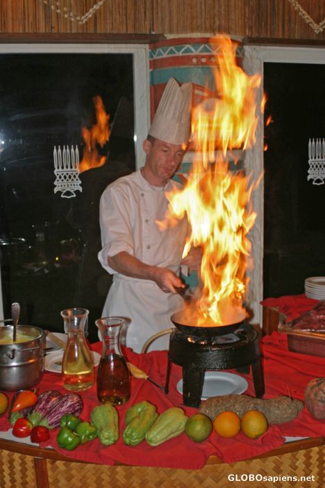 Postcard Hienghene - Club Med - The Chef