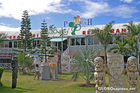 Postcard Noumea, Anse Vata: Bilboquet Restaurant & Bar