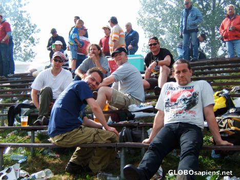 Postcard Assen-Moto GP-Raceday