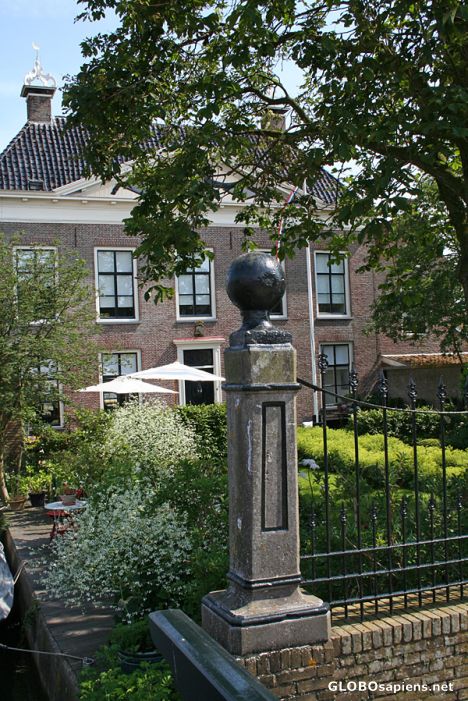 Postcard Captain's House, home of an important sea trader