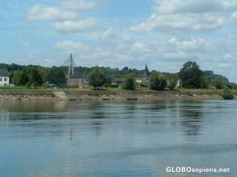 Postcard Maas vieuw
