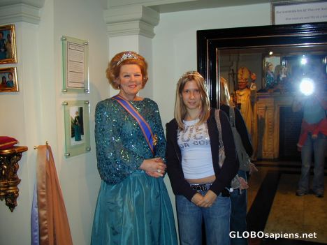 Postcard Madame tussauds