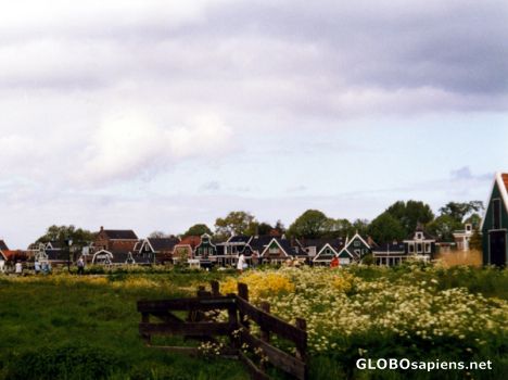Postcard Zaanse Schans Open-air Museum