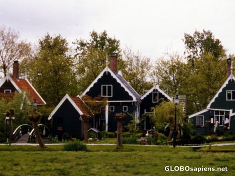 Postcard Zaanse Schans Open-air Museum