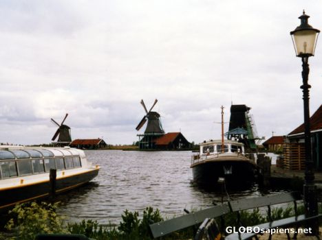 Postcard Zaanse Schans Open-air Museum