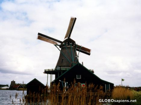 Postcard Zaanse Schans Open-air Museum