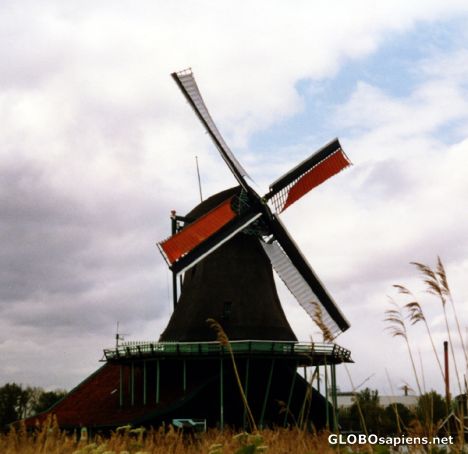 Postcard Zaanse Schans Open-air Museum