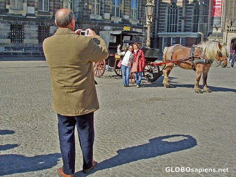 Postcard What do Tourists do in Amsterdam? 2