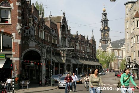 Postcard Raadhuisstraat