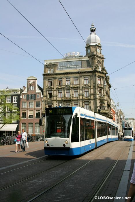 Postcard Leidse straat