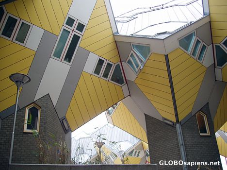 Postcard Cube Houses 3