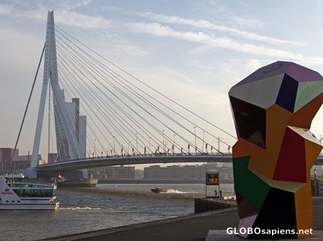 Postcard Erasmusbrug