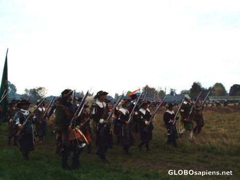 Postcard battlefield 1627